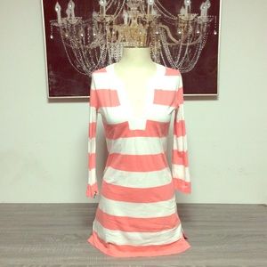 🐳 Vineyard Vines long sleeve striped dress